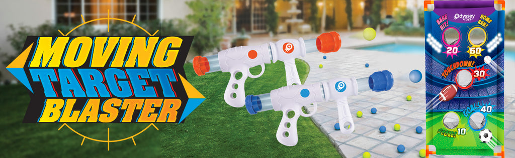 Moving Target Fun Moving Target Blaster â Odyssey Toys