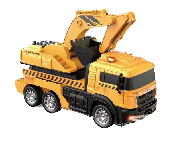 Excavator sales truck toy