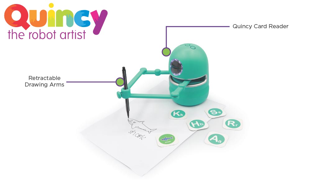 Quincy Deluxe Learning Robot