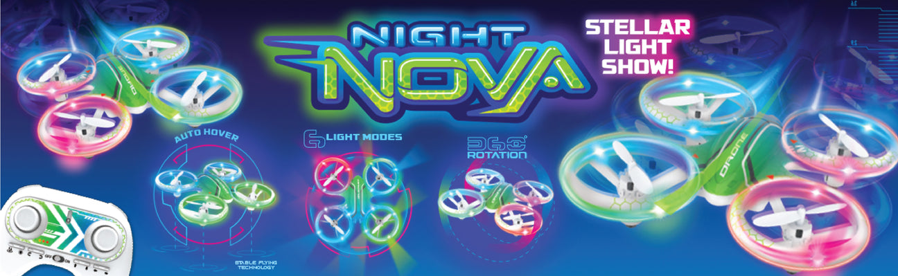 Odyssey Toys NightNova Flying Drone