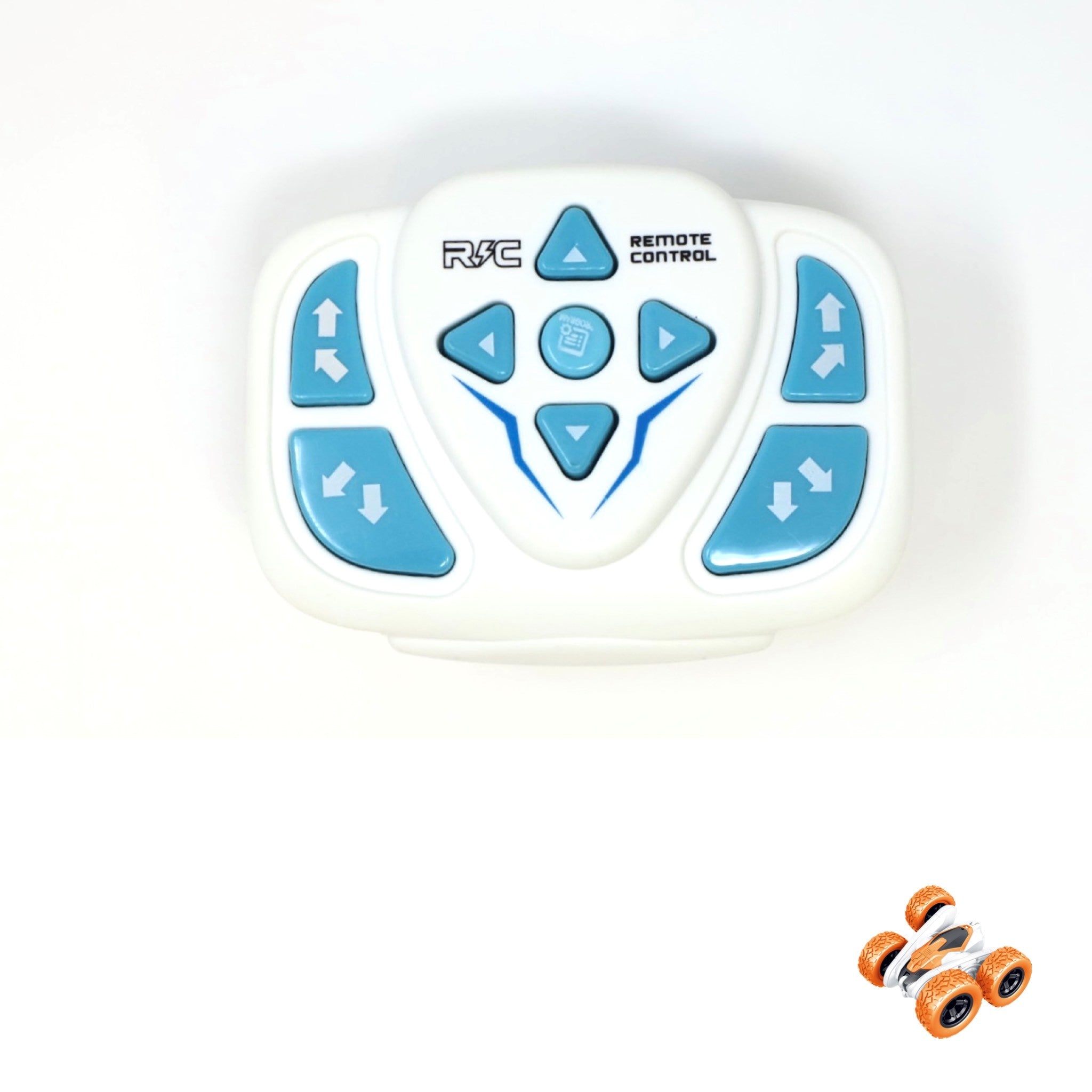 Remote Control Slap Machine Slap Car (Blue/White Version) - Remote Control with Wrist Strap ...